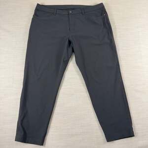 Lululemon ABC Pant Classic Fit 5-Pocket Charcoal Grey‎ Size 40